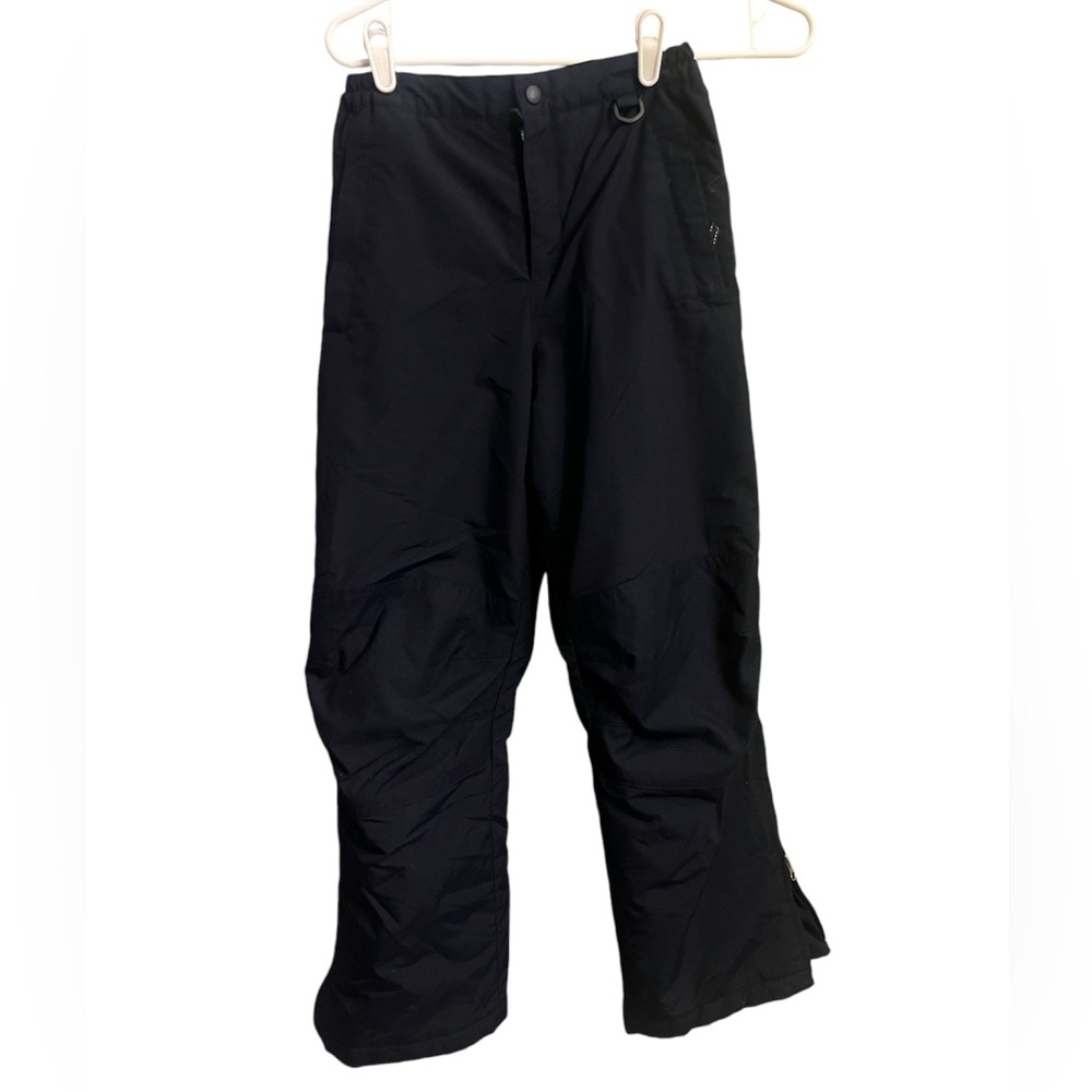 Lands End Kids, Snow Pants Youth Size 12 Navy Blue Winter Snowboard Ski Snow